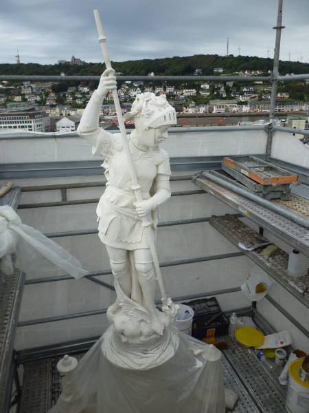 Entreprise spécialisée pour restaurer des sculptures en pierre en Seine Maritime